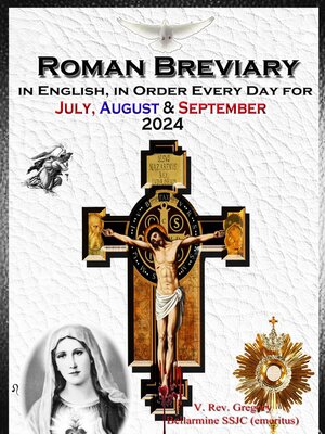 cover image of The Roman Breviary in English, in Order, Every Day for July, August, September 2024